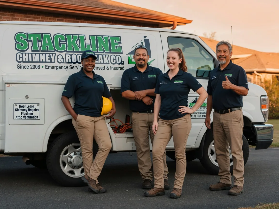 Chimney flashing repair company in Laneview, VA